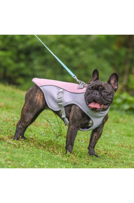 Breathable Vest For Sunstroke Prevention Water-soakable Dog Cooling Vest